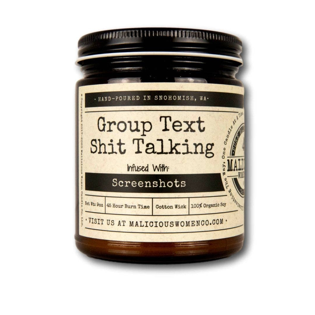 Group Text Shit Talking - Infused with Screenshots