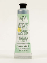 Load image into Gallery viewer, I&#39;m a delicate f*cking flower lotion
